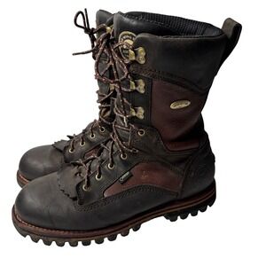 Red Wing Irish Setter 880 Mens 11.5 D Brown Leather Elk Tracker Hunting Boots